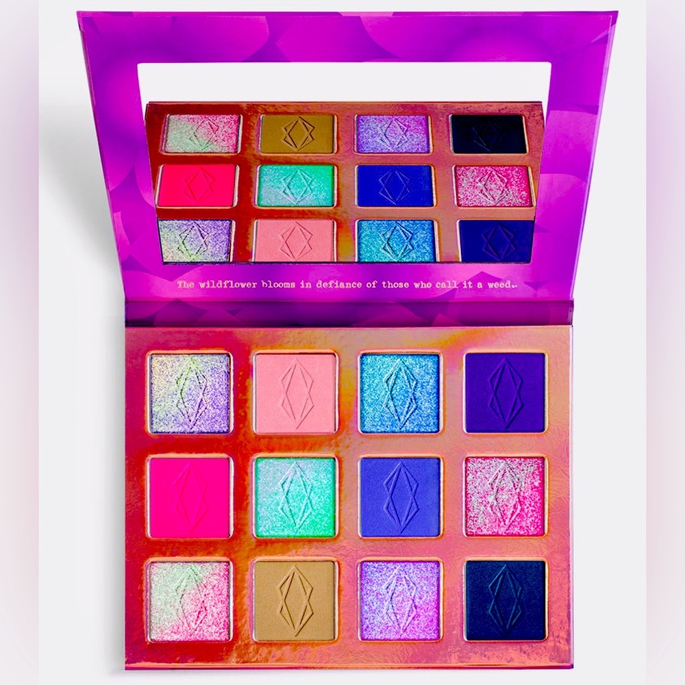 Lethal Cosmetics Limited Edition Wildflower Eyeshadow Palette